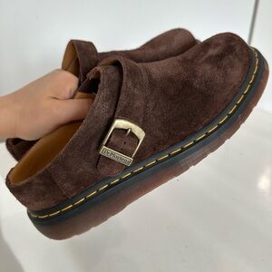 DR. MARTENS SUEDE MULES CLOGS